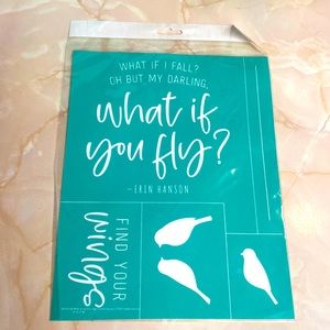 Chalk Couture Size B Club Couture What if I fly? Transfer!